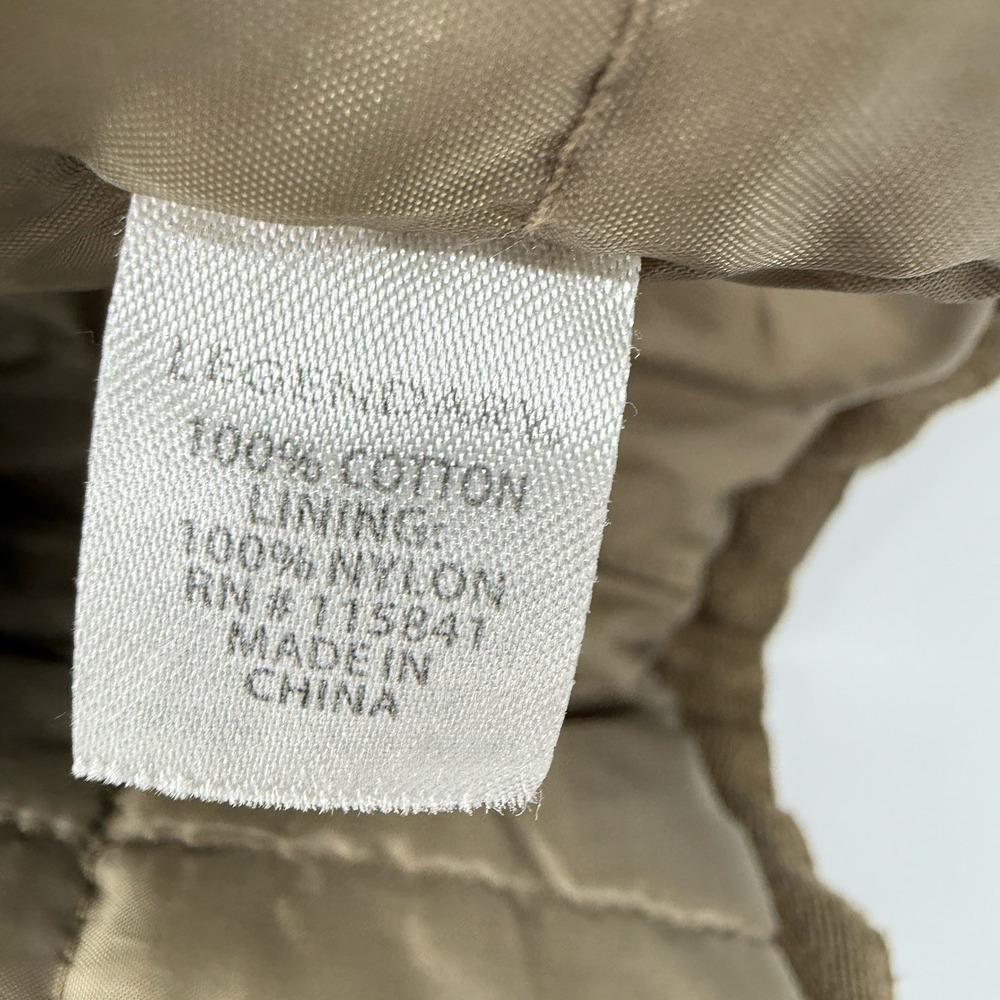 Hunt Bum Men's LT Tall Field Jacket Canvas Quilted Hunting Coat Removable Collar - Picture 8 of 15